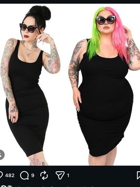 Foxblood little black dress LBD